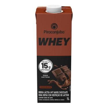 Imagem de Bebida Lactea Whey Sabor Chocolate 1L - Piracanjuba
