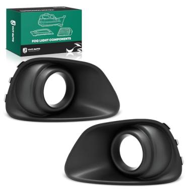 Imagem de YHTAUTO Moldura de farol de neblina serve para Jeep Compass 2011-2016 para-choque dianteiro capa de farol de neblina guarnição do motorista esquerdo e lado direito do passageiro