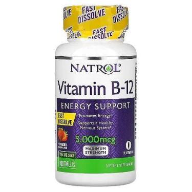Imagem de Vitamina B12  5,000MCG 100 Cáps Importada Original