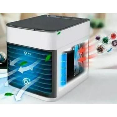 Imagem de Mini Climatizador Umidificador Ventilador de Ar Condicionado - WCAN