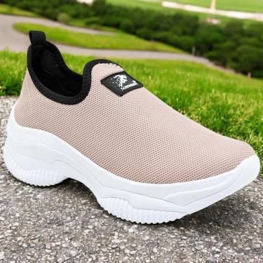 Imagem de Tênis Feminino Academia Esportivo Treino Musculação Caminhada Moda Fitness Polo Blu-Feminino