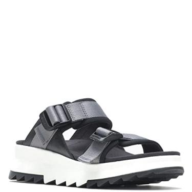 Imagem de Merrell Alpine Cush Sandália anabela feminina, Preto, 11