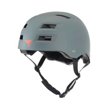 Imagem de Capacete de skate Flybar - Proteção de impacto multiesportivo CPSC com certificação dupla para jovens e adultos para bicicleta, patinação em linha e rolo, skate, BMX, scooter e atividades esportivas, Cinza, L-XL