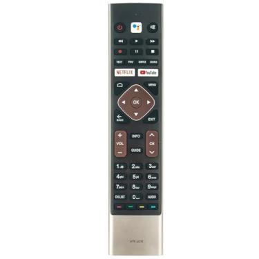 Imagem de Controle remoto de substituição de voz HTR-U27E compatível com Haier Google Android TV LE58K6600UG LE55K6600HQGA LE43K6700UG LE40K6600G LE32K6600SG LE43K6600SG LE50U6900UG LE50K6600UG 600HQ. GA