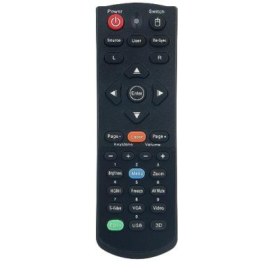 Imagem de Controle remoto de substituição aplicável para projetor Optoma EH300 HD25 DH1011 EH501 W501 HD30B X501 W515T EH515T X515 EH504 W504 EH416 WU515 WU515T ZH51010T T ZU511 0T 15000L X316ST W303ST W316ST