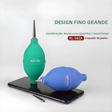 Imagem de Soprador de Ar com Bico Longo - Para Limpeza de Placa-Mãe, Telefone, P