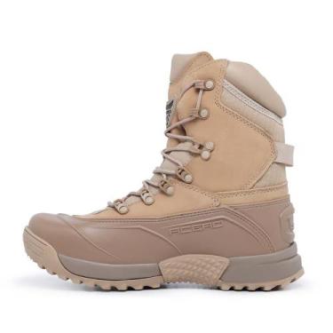 Imagem de Bota Impermeável Resistente Confortável em Couro Bovino Acero Modelo T