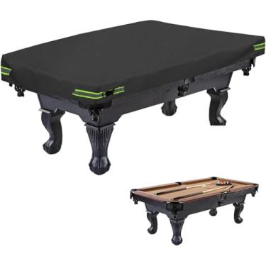 Imagem de Capa de mesa de bilhar de 2,1 m - capa de mesa de bilhar, capas impermeáveis 600D para mesa de bilhar de bilhar, capa de mesa de móveis de sinuca com proteção UV resistente e livre de arranhões - 2