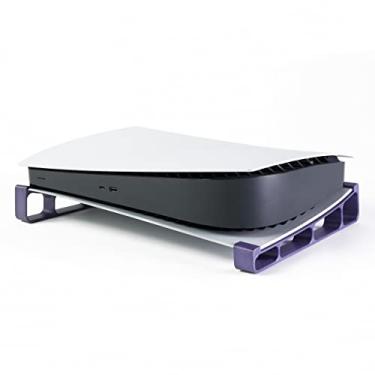 Imagem de Glistco Patins – Suporte horizontal compatível com PS5 – Edição Digital (Galaxy Purple)