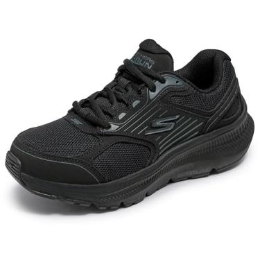 Imagem de Skechers Tênis feminino Go Run Consistent 2.0 Advantage, Preto, 5.5 Wide