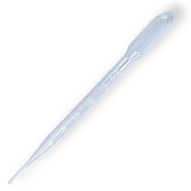Imagem de Kit com 100 Pipeta de Pasteur Graduada não Esteril Descartavel 3mL - F