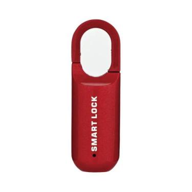 Imagem de Mini Cadeado De Impressão Digital Smart Touch USB Keyless Anti Theft L