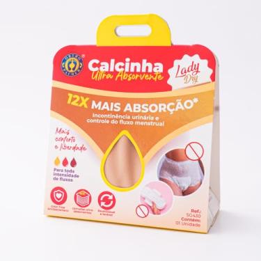 Imagem de Calcinha Reutilizável para incontinência urinária e controle do fluxo menstrual