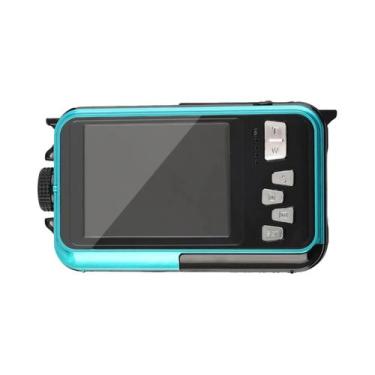 Imagem de Câmera Subaquática Com Flash Automático À Prova D'água 1080P Para Merg