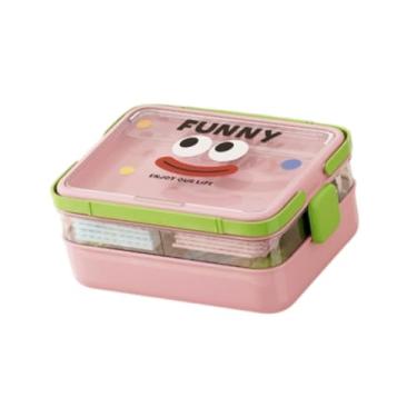 Imagem de YIJU Caixa organizadora de brinquedos para blocos de construção, 3 camadas/5 camadas, caixa de armazenamento para adultos, meninas e meninos, Rosa, 3 Camadas