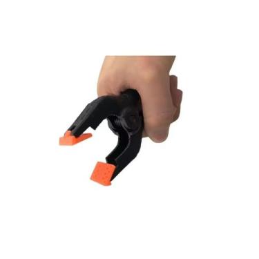 Imagem de Kit 4 Clipes Grampo Fixação Garra Pinça Presilha Pregador - Topmixshop