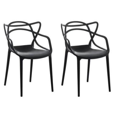 Imagem de Kit 2 Cadeiras Allegra Flex 85cmx54cmx56 Cm - Rivatti