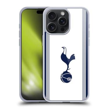 Imagem de Head Case Designs Kit de crachá oficialmente licenciado Tottenham Hotspur F.C. Home 2024/25 Capa de gel macio compatível com Apple iPhone 15 Pro Max