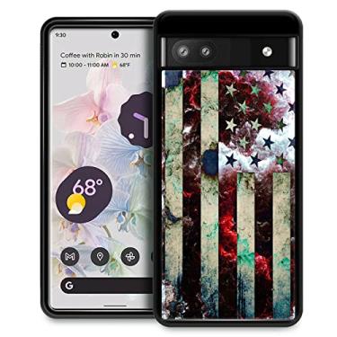 Imagem de CARLOCA Capa compatível com Google Pixel 6A, design gráfico de identidade Stardust à prova de choque anti-arranhões capa de acrílico rígido para Google Pixel 6A