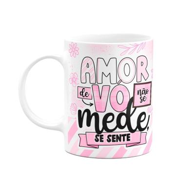 Imagem de Caneca dos Avós - Amor de vó não se mede, se sente