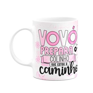 Imagem de Caneca dos Avós - Vovó, prepara o colinho, estou a caminho