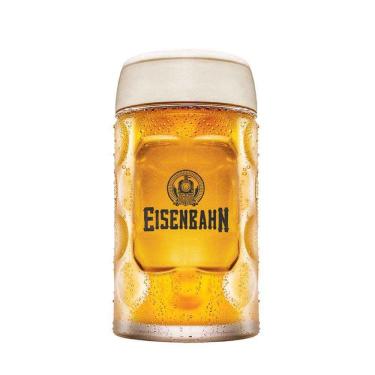 Imagem de Caneca de Vidro Eisenbahn para Cerveja 1Litro - Ruvolo