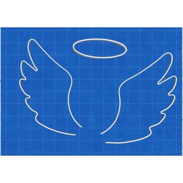 Imagem de Painel Neon LED Asas de Anjo  Iluminação Decorativa - Comercial Luvi