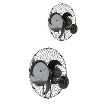 Imagem de Kit 2 Climatizadores Ventiladores de Parede 60 cm 230W GoAr Atenas ATP012 220V Academia