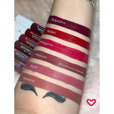 Imagem de Batom liquido matte 12h - dailus, SAPATILHA