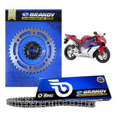 Imagem de Kit Relação Completo Brandy Para Moto - Honda Cbr1000 Fireblade 2004 A