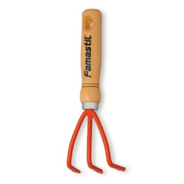 Imagem de Ancinho Reforçado 3 Dentes para Jardim Famastil