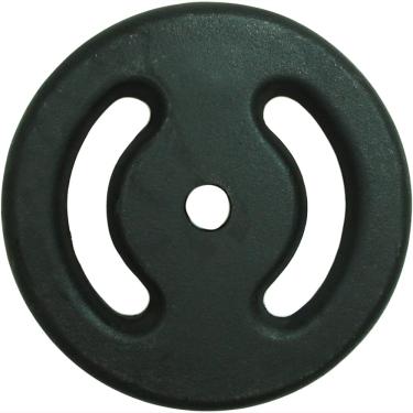 Imagem de Poli Sports Anilha Pintada 15kg Preta