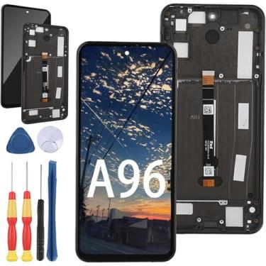 Imagem de Yuxyiony Nova tela de substituição para tela de reparo de tela LCD Blackview A96 e acessórios de ferramentas de substituição.