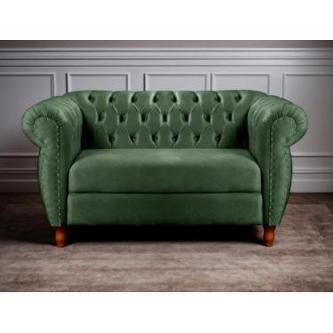 Imagem de Sofá Chesterfield Nobreza 2 Lugares Retrô Vintage com Captnoê - Bella 