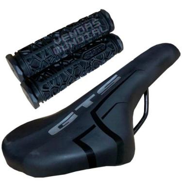 Imagem de Banco Selim Para Bicicleta Mtb Speed Exotic Confortável Bike + Par Man