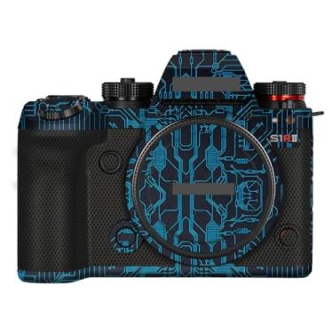 Imagem de Película protetora para câmera SIR II S1RM2 Película protetora antiarranhões para Panasonic Lumix SIRII S1R Mark II (Circuit Blue)
