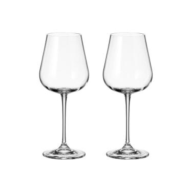 Imagem de Taça De Cristal Bohemia Vinho Branco 450 Ml Ardea 2 Peças