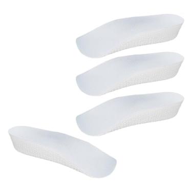 Imagem de Lcyiweu Altura Da Palmilha, Almofada Ortopédica Alta, Fascite Plantar, Pés Chatos, Tendinite Do Calcâneo, Almofadas Ortopédicas De Suporte Arco, Alívio Para Os (2 Pares) (Cinza, 1,5 Cm)