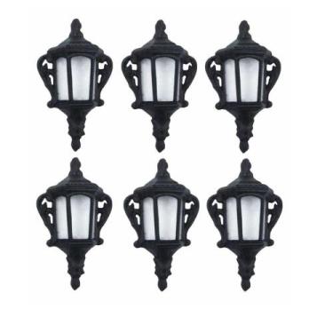 Imagem de Kit 6 Arandelas Externa Interna De Parede Em Ferro Fundido - OUTRAS MA