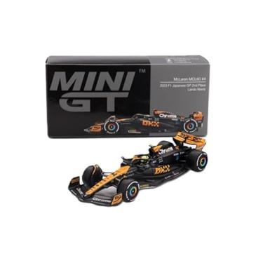 Imagem de Diecast Model Car Compatible with Mini GT 1:64 McLaren MCL60#4 Lando Norris 2023 F1 Japan GP 2nd Place Limited Edition MGT00767