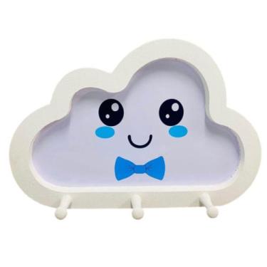 Imagem de Cabideiro Infantil Nuvem Menino - Senior, Branco