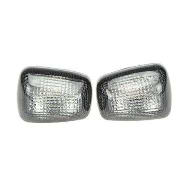 Imagem de TOPZONE Adequado para Suzuki GSX-R600/ GSX-R750; XF 650/ XF650U; KATANA GSX600F; KATANA GSX750; 35610-33E00; Lente de lâmpada de seta de pisca-pisca (moke)