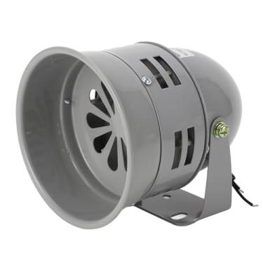 Imagem de Sirene acionada por motores de alarmes industriais 120db 40w componente eletrônico de chifre de incêndio de chifre de incêndio de ferro cinza para minas de mina de mina