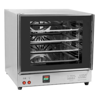 Imagem de Forno Turbo Elétrico Digital Profissional FETP-D 3040W Preto Compacto 4 Assadeiras Rápido Aquecimento - Titã - 220V - Mo