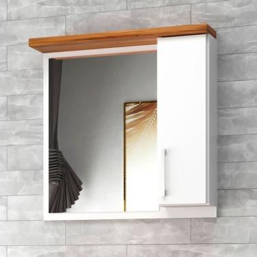 Imagem de Armário De Banheiro 60cm Mdf Freijo Paris - On Móveis