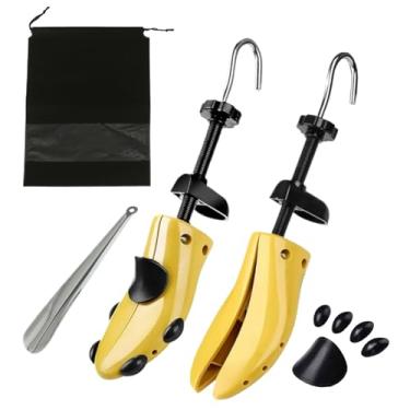 Imagem de Rrlihjgu Alargador de Sapatos Masculino - Alargador de Sapatos 4 em 1 com Calçadeira | Comprimento E Largura Ajustáveis Para Ténis E Saltos Altos Adulto