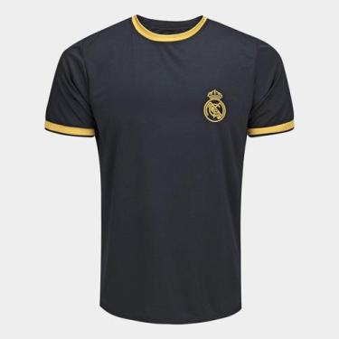 Imagem de Camisa Real Madrid Dry Masculina - Balboa, Preto, P