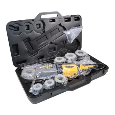 Imagem de Steel Dragon Tools Rosqueador Elétrico Portátil Para Tubos 600 Pro Max De 1/2 Pol. A 2 Pol. Compatível Com Cabeçotes De Rosca De Tubos Ridgid 11-R Npt Com Estojo De Transporte