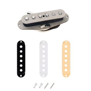 Imagem de Banworks Captador Alnico 5 Staggered Bridge 52 mm 5,8K Bobina de fibra de captador de bobina única para guitarra elétrica Stratocaster Strat ST JT/SYQ-02