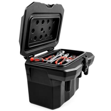 Imagem de JAKISIMA UTV Caixa de armazenamento de cama 5,5 GAL de polietileno de baixa densidade caixa de armazenamento de carga compatível com Polaris Ranger 1000/XP 900 570 500 Geral 1000 4 2016-2025